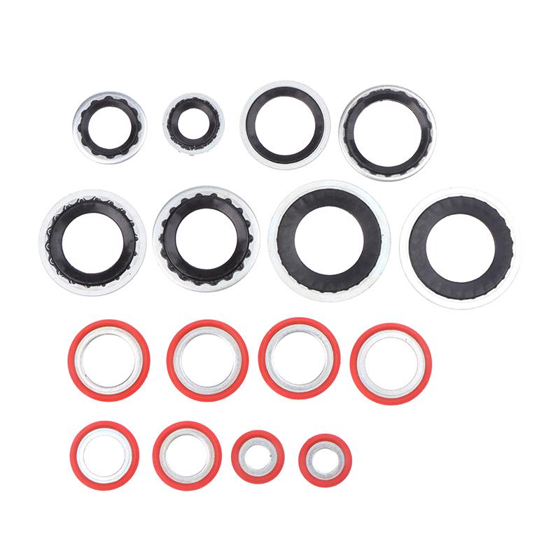 30шт. Уплотнительные прокладки для автомобильных систем кондиционирования воздуха Прокладки расширительных клапанов Прокладки головок труб Прокладки компрессоров