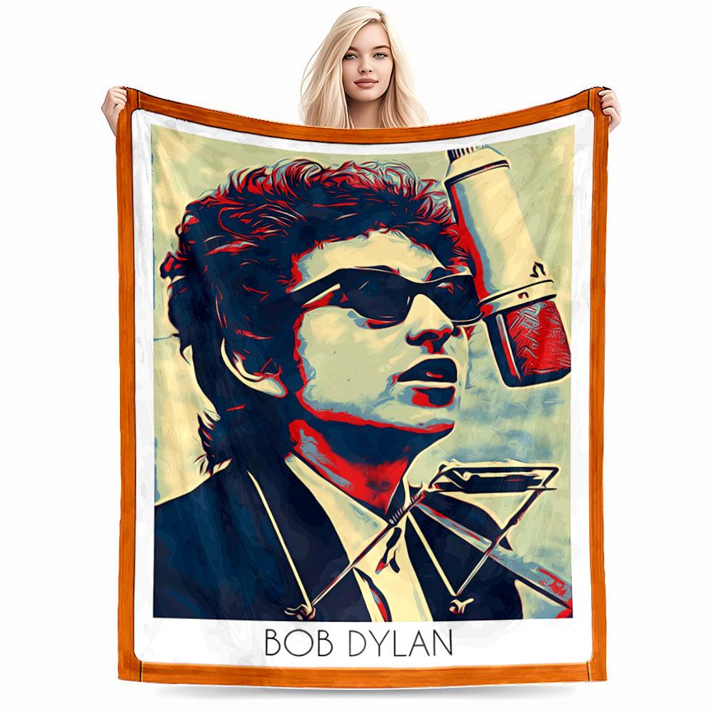 Musician Portrait Blanket for all seasons blanket lunch break throw gift