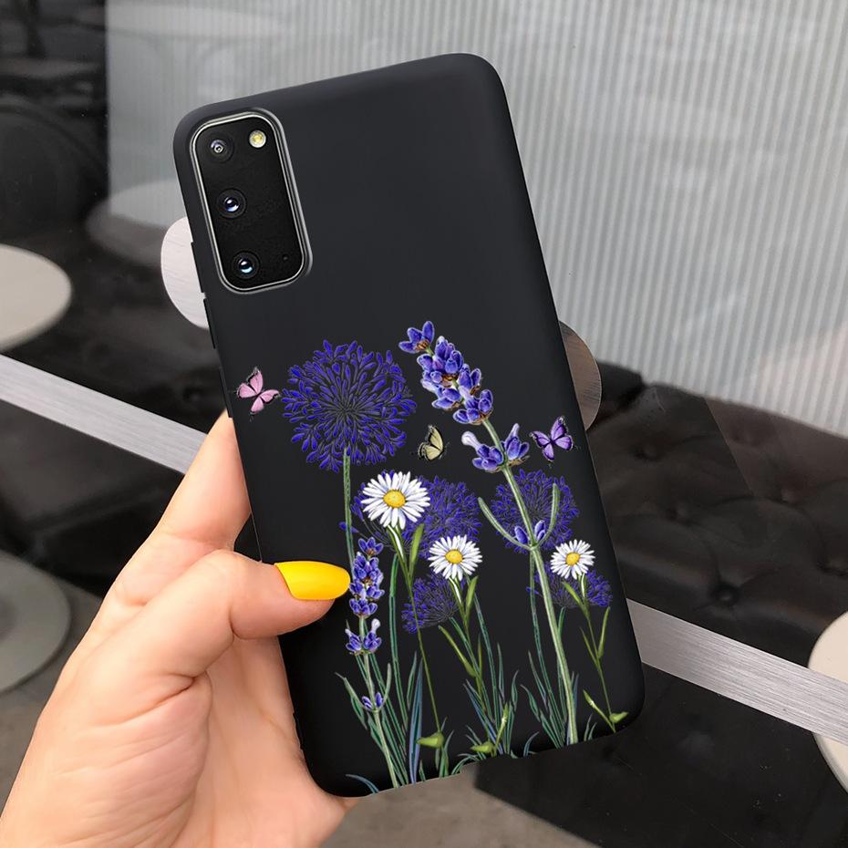 Для Samsung Galaxy S20 5G S20+ Чехол-крышка Модный Мягкий Силикон Макарон Чехлы для Телефона Для Samsung S20 FE S 20 Plus S20Plus Funda