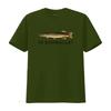 MI Bombaclat Funny Oddly Specific Fish Meme T Shirt  vintage Washed Top For Everyday Wear Versatile homme Unisex Slightly