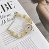 Beaded Bead Chain Watch Adjustable Quartz Watch New Bracelet Watch  Women Girls
