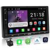ATOTOLIFE 2DIN Автомобильная навигационная система с Android Android Auto CarPlay USB EQ Зеркальное отображение Видео Голосовое управление Все-в-одном 7-дюймовая Навигация, и Беспроводная,