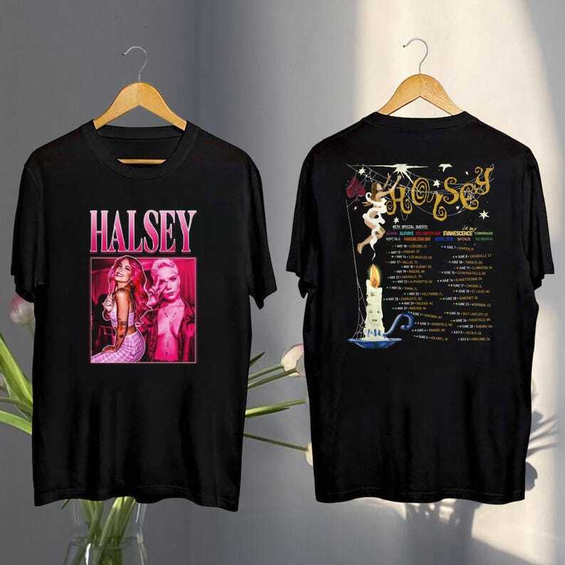 Концерт Холзи - Футболка унисекс Halsey For My Last Trick The Tour 2025