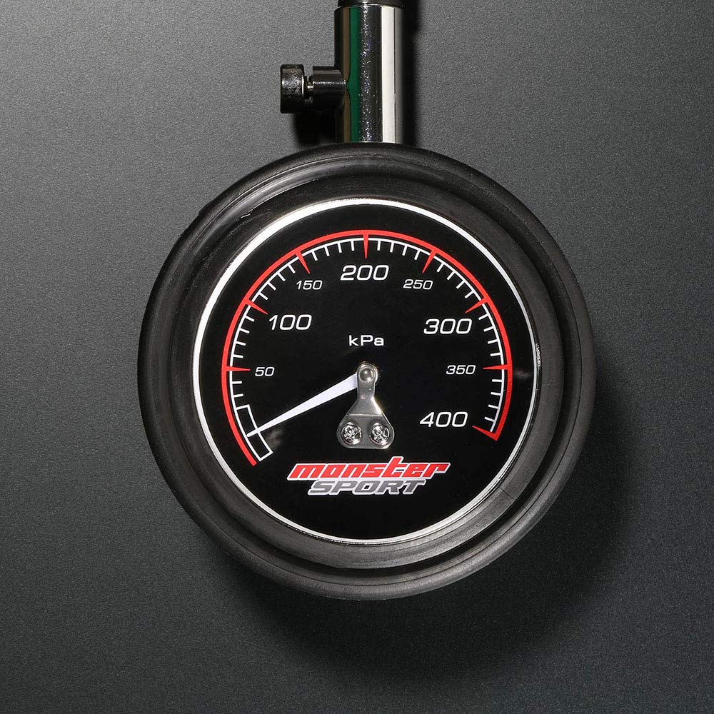 MONSTER SPORT Air Gauge, Black, Universal, 993121-0000MB