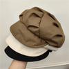 New Japanese Cotton Cloud Hat Casual Fashion Art Painter Hat Newsboy Hat Temperament Personality Short Eave Cap Ins Tide