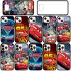 Для Samsung Galaxy S25 S24 S23 S22 Ultra FE Plus A17 A37 A57 A56 A55 A06 A16 A15 A36 A26 A35 A05 A54 A34 Чехол Милые Машинки Молния МакКуин 95 Обложка