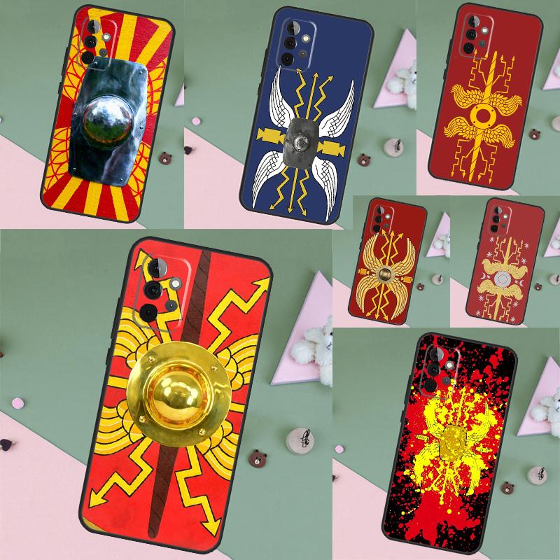 Roman Shield Case For Samsung Galaxy A55 A15 A35 A56 A06 A16 A26 A36 A32 A52 A13 A33 A53 A14 A34 A54 A17