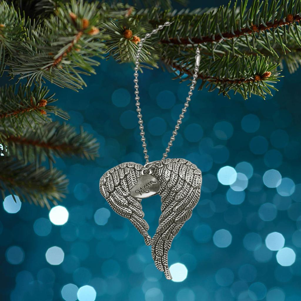 Мемориальный орнамент ангела Рождественские украшения Мемориальные украшения в память о потере любимого человека Персонализируйте частичку моего сердца