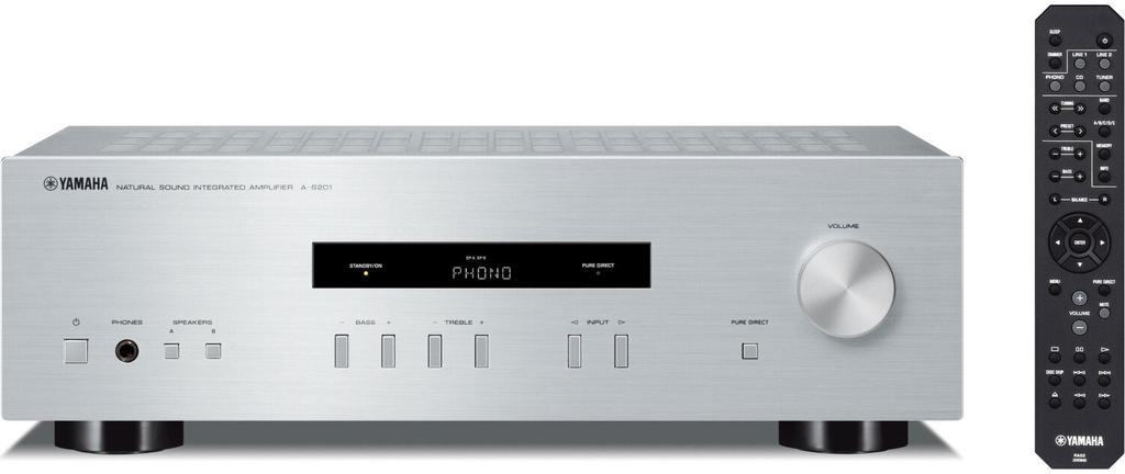 Integrated Amplifier Yamaha A-S201 Silver