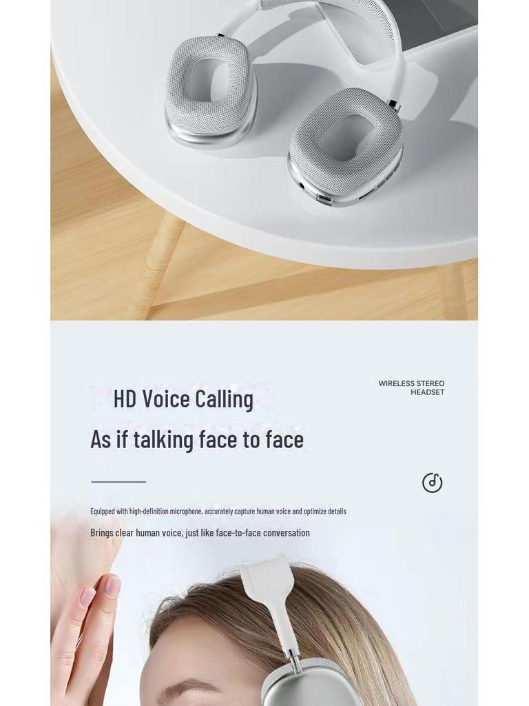 P9 Advanced Bluetooth Wireless Headset для Android, iOS, компьютеров – Universal Heavy Bass
