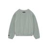 Fear of God Essentials Складной нейлоновый пуловер с круглым вырезом Seal Мужские топы Серый 186SP244065F