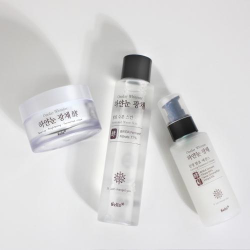 Nella White Eye Glow Ферментированный крем-тон для лица 50 г 2
