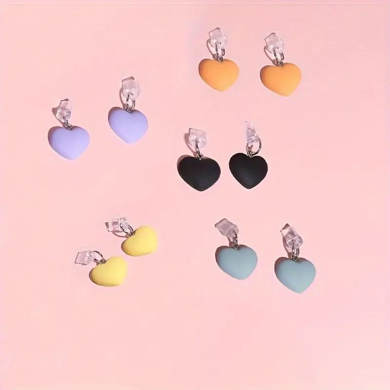 1 шт. Силиконовая заглушка от пыли с подвеской в виде сердца для портов iPhone, Type-C и Android Micro