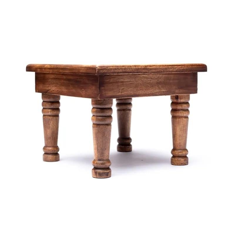 Px14130 wooden side table flower life 30x30x23cm