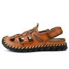 Summer Men's Casual Closed Toe Sandals  Large Size Breathable Casual Sneakers Sandals for Men Mens Sandals