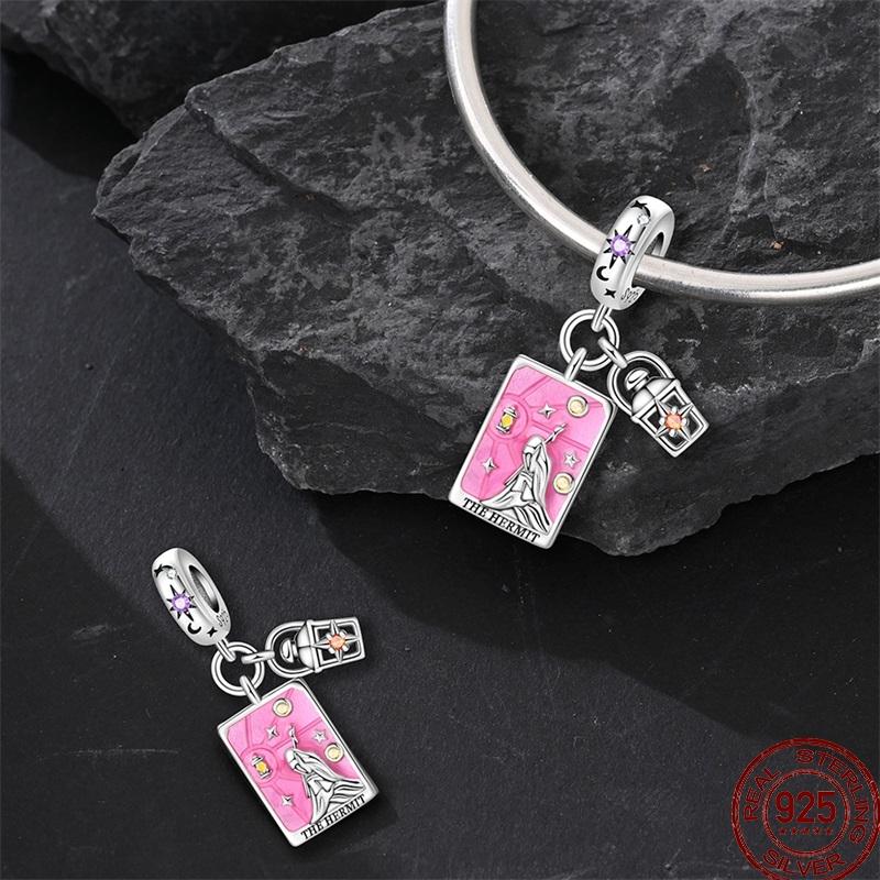 Шармы Медь Карта Таро Дьявол Отшельник Колесо Фортуны Солнце Звезда Подвеска Подходит для Браслетов Ожерелья DIY Ювелирные изделия