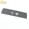 Mocha Rear USB Interface and Charging Port Panel - Stainless Steel Trim for Third Row.