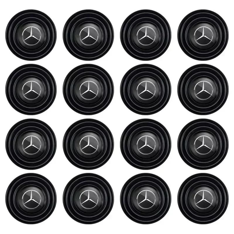 LXT3 Car Door Shock Absorber Gasket Anti-collision Sticker Pad For Mercedes Benz W204 W205 W203 W211 W212 W213 W210 W124 W169 W176
