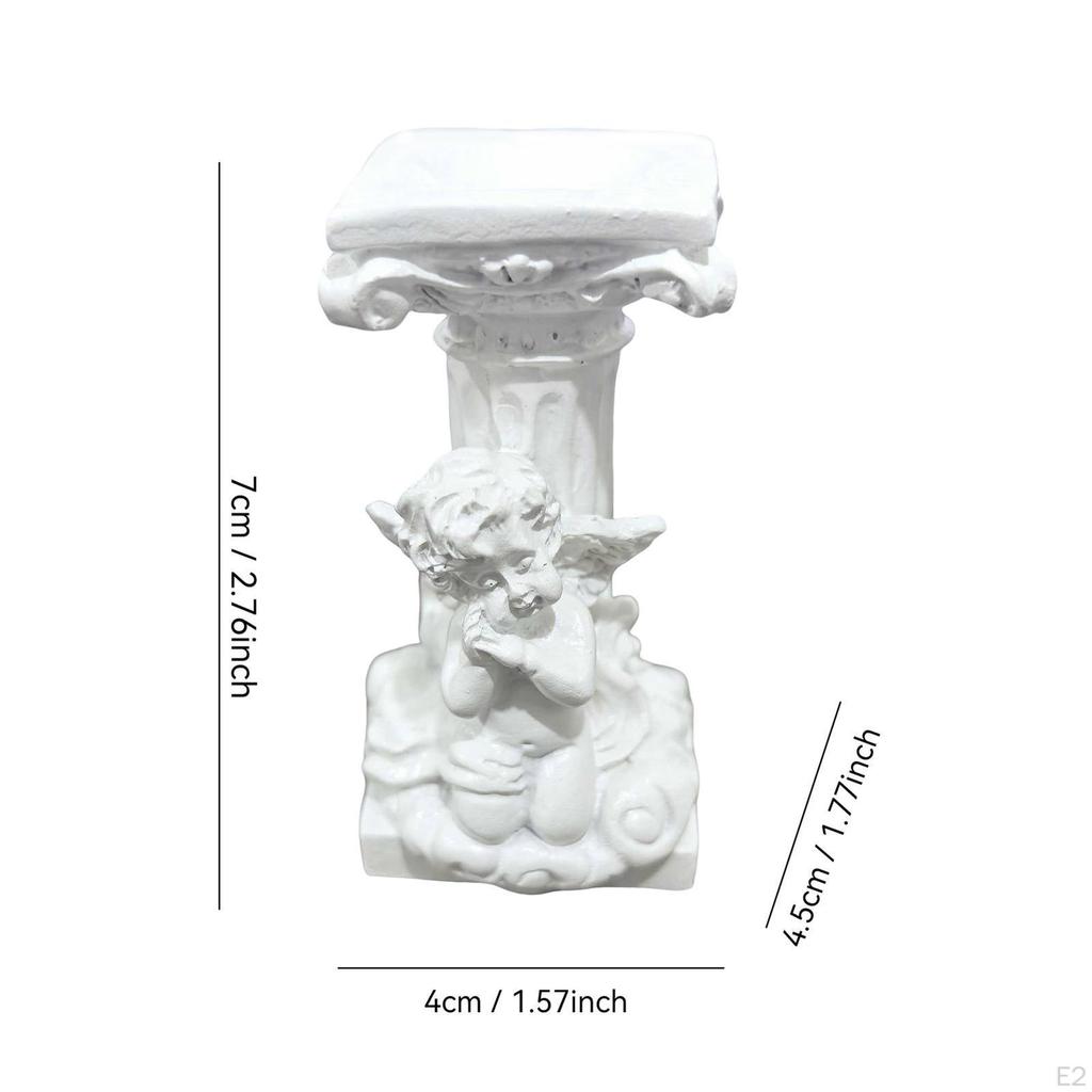 Angel Garden Statue Lawn Ornament Resin Tabletop Friend Gift Yard Art Decor Outdoor