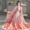 Chinese Tang Dynasty Style Waist-length Skirt And Hanfu Daily Performance Suit