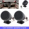 2 Pair Of 500w Pre-wired Dome Audio System Super Loud Tweeter Speakers For Auto Car
