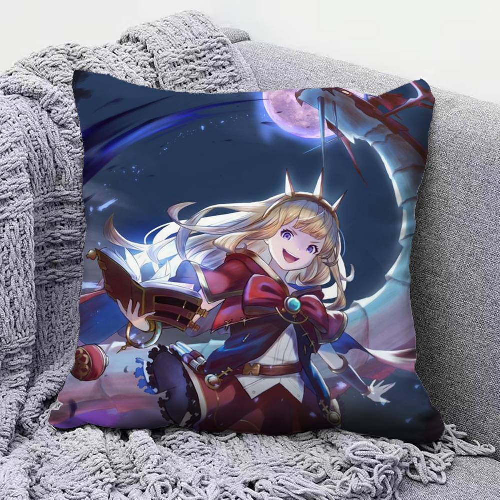 Игровые Аниме Подушки Granblue Fantasy Чехлы для Подушек Домашний Диван Декоративные Наволочки на Заказ