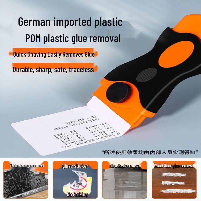 Multi-functional Plastic Glue Removal Scraper