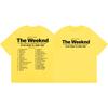The Weeknd Футболка с принтом After Hours Til Dawn Tour 2026 Модная футболка с коротким рукавом в стиле Хип-Хоп Мужская Женская Летняя Повседневная Хлопковая Футболка