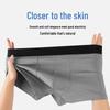 Huixun Men's Xinjiang Cotton 5A Anti-bacterial Boxer Briefs (3 Pack)