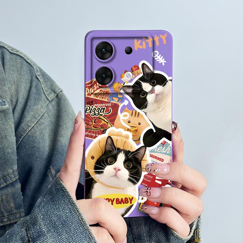 Чехол для телефона Infinix Zero 30 5G X6731 Силиконовый Чехол Милый Панда Цветок Мальчики Девочки Ракушка Мультяшный Funda Защитный Чехол Coque