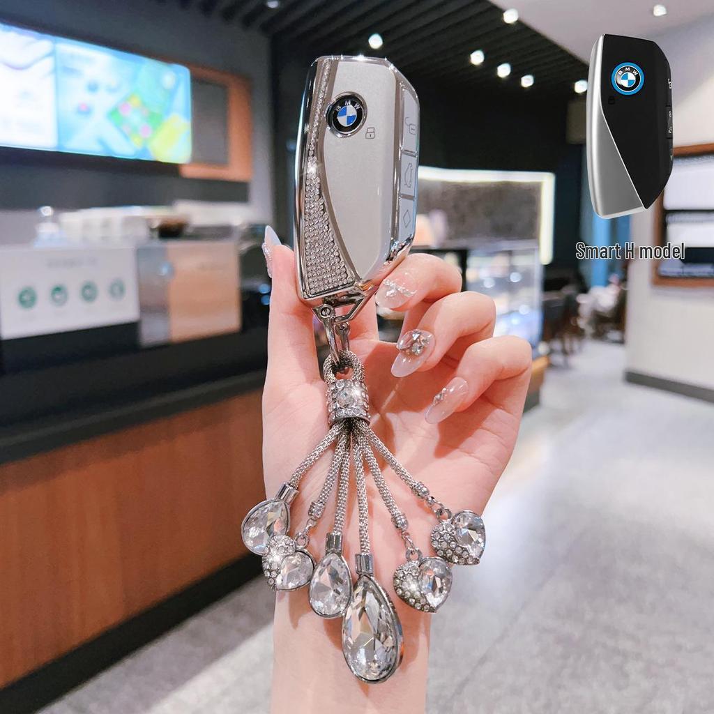 BMW Key Case for 5 Series 525iL, 7 Series X7i; Unisex Design for 2 Series X2i, 5i, 7i, X6, X5