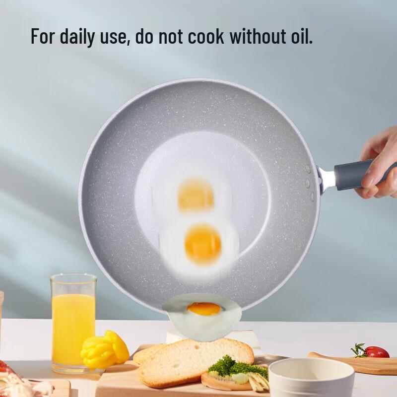 COOKER KING Craftsman Purple Maifan Stone Non-stick Wok