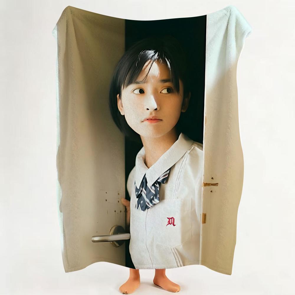 Celebrity S Shen Y Yue Throw Flannel Throw Blanket Suitable for Sofa Living Room Bedroom