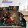 Assassin'S Odyssey Hidden Blade Threepiece Set 1 Duvet Cover 2 Pillowcase Without Core Soft And Comfortable Bedding Set