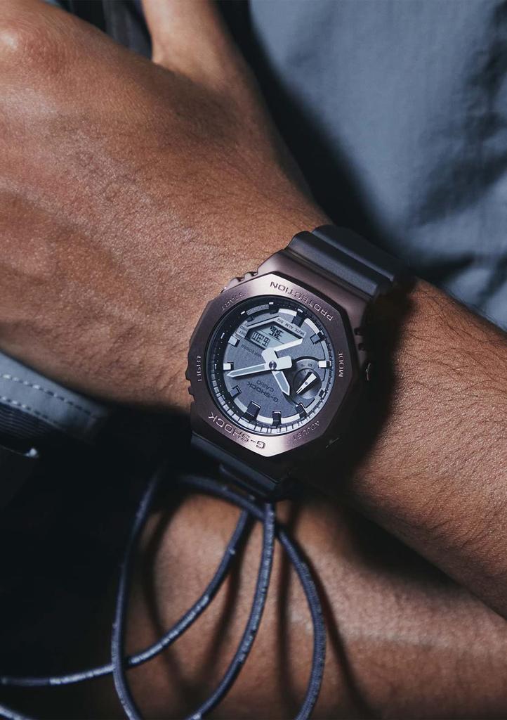 Часы с металлическим покрытием MIDNIGHT FOG SERIES коричневые [Casio] G-Shock [] GM-2100MF-5AJF мужские