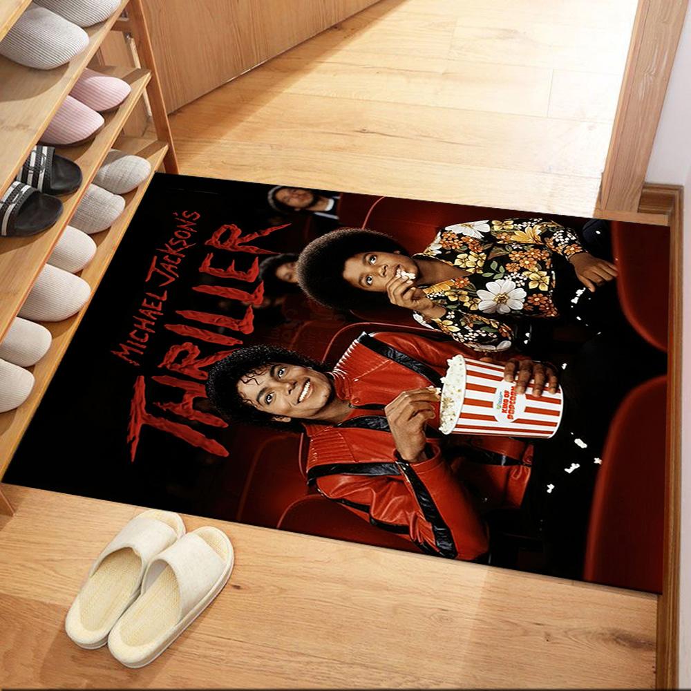 Michael Jackson 111 Area Rug Design for Outdoor Study room Kitchen Dormitory Antislip Carpet Office home decor Birthday/Christmas Gift