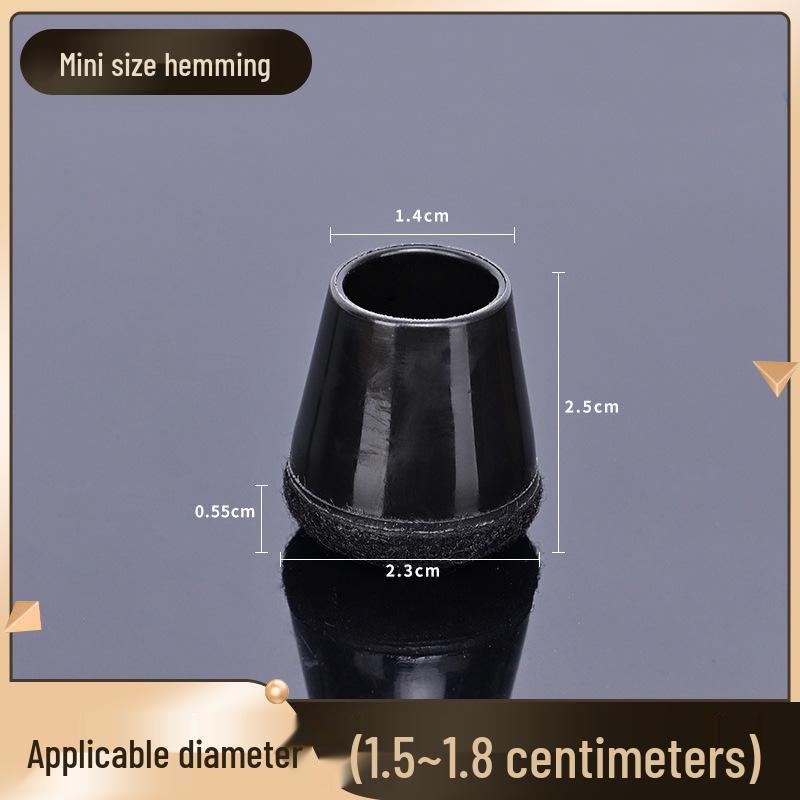 Прочные силиконовые нескользящие накладки на ножки стула с шумоподавлением и утолщенным краем