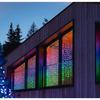 Lampes décoratives - twinkly - curtain - 210 leds rgbw - 2,1 mètres - télécommande wifi/bluetooth