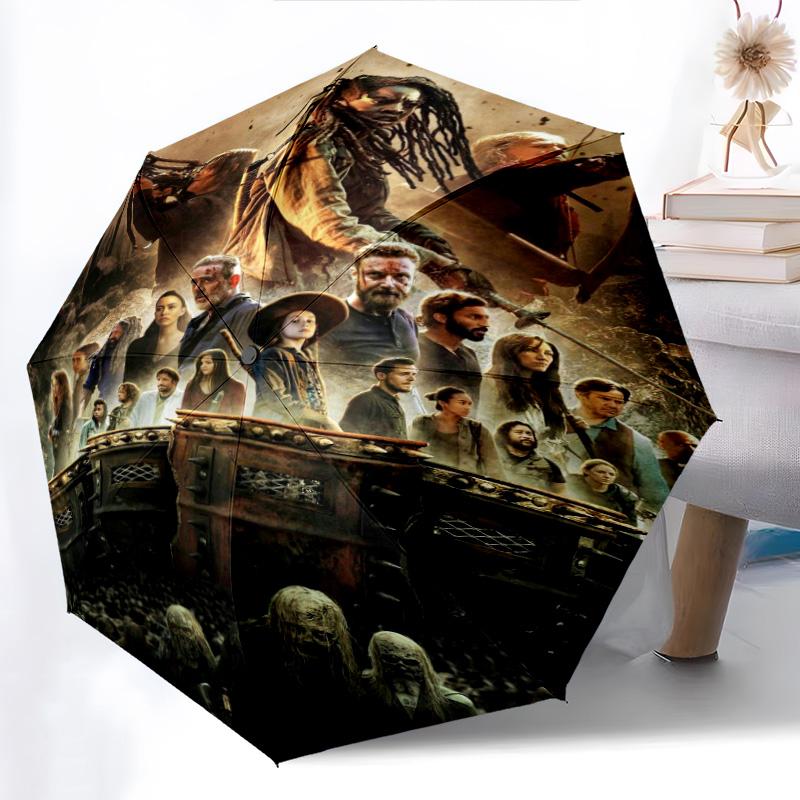 Survival Undead World Folding umbrella Portable Suitable for all seasons Sun umbrella printing Sun umbrella