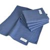 Transparan Gauze Face Senshu Cotton Japanese-Made Towels, 5-Piece Set, Towels, Quick-Drying, Absorbent, Thin, 100% (Navy)