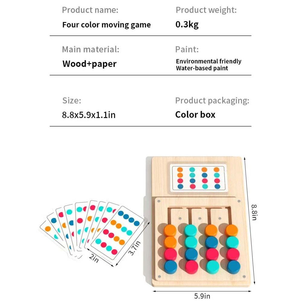 Brain Logic Colors Matching Game Training Enlightenment Colors Cognitive Puzzles  Student