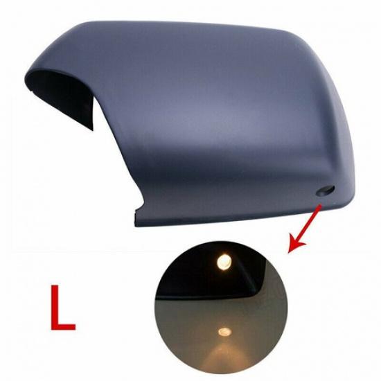 Fits For BMW E53 X5 2000-06 Left Side Rearview Mirror Cover Cap with Light Hole