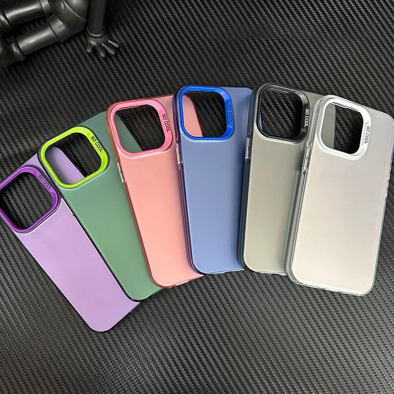 Милый Чехол для Телефона в Стиле Jirai Kei Для iPhone 16,15,14,13,12,11,Pro,Max,Plus,Mini,SE Черный Белый Матовый Ударопрочный Чехол