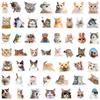 50pcs Fun and Trendy Cat meme Expression Graffiti Stickers - Perfect for Personalizing Gadgets and Accessories