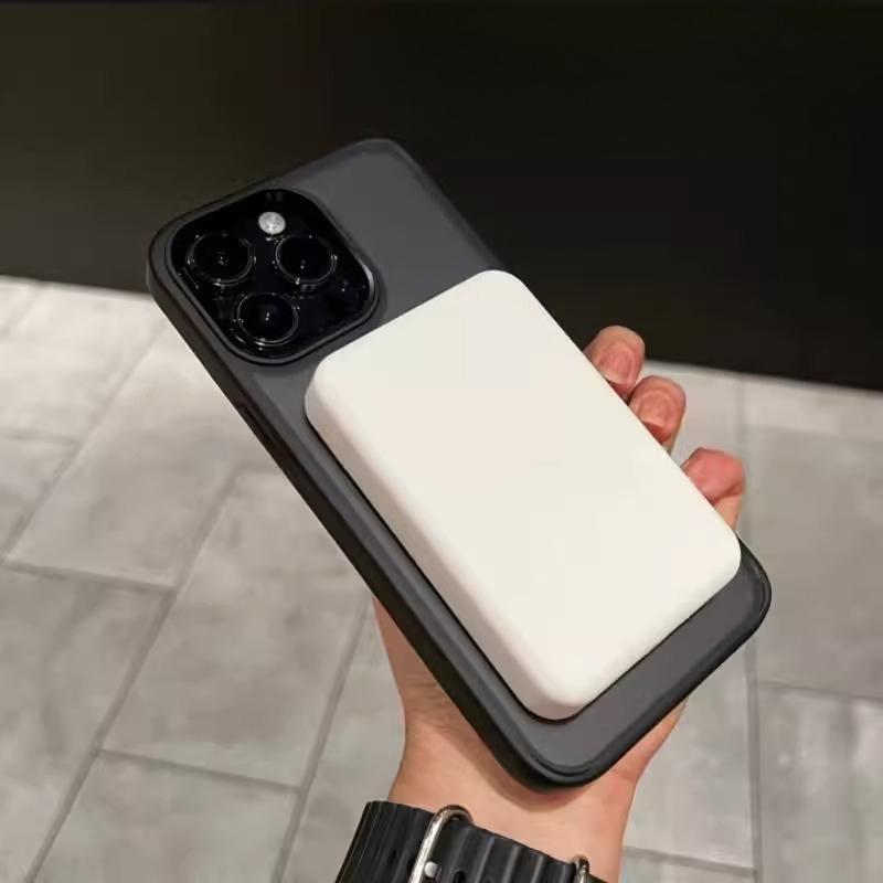 Hidden Folding Bracket New Magnetic Suction Suitable for Apple 16proMax Mobile Phone Case 15 Matte IPhone 13 Couple