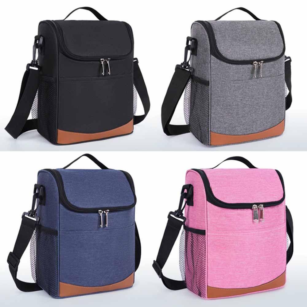 Large Capacity Insulated Cooler Bags Thickened Insulated Lunch Bag Fashion Ice Fridge Bag Camping