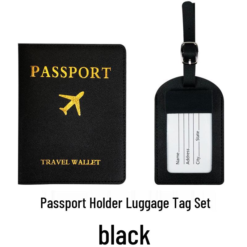 Cross-Border Luggage Tag & Passport Holder Set