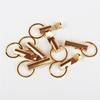 Pure Brass Bottle Opener Creative Multifunctional Yellow Keychain High-quality Key Rings
