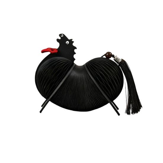 Фигурка лошади на китайский Новый год, выдвижная сотовая, зодиакальная лошадь, украшение, 3D складная бумажная лошадь, настольное украшение для Праздника весны, домашний декор