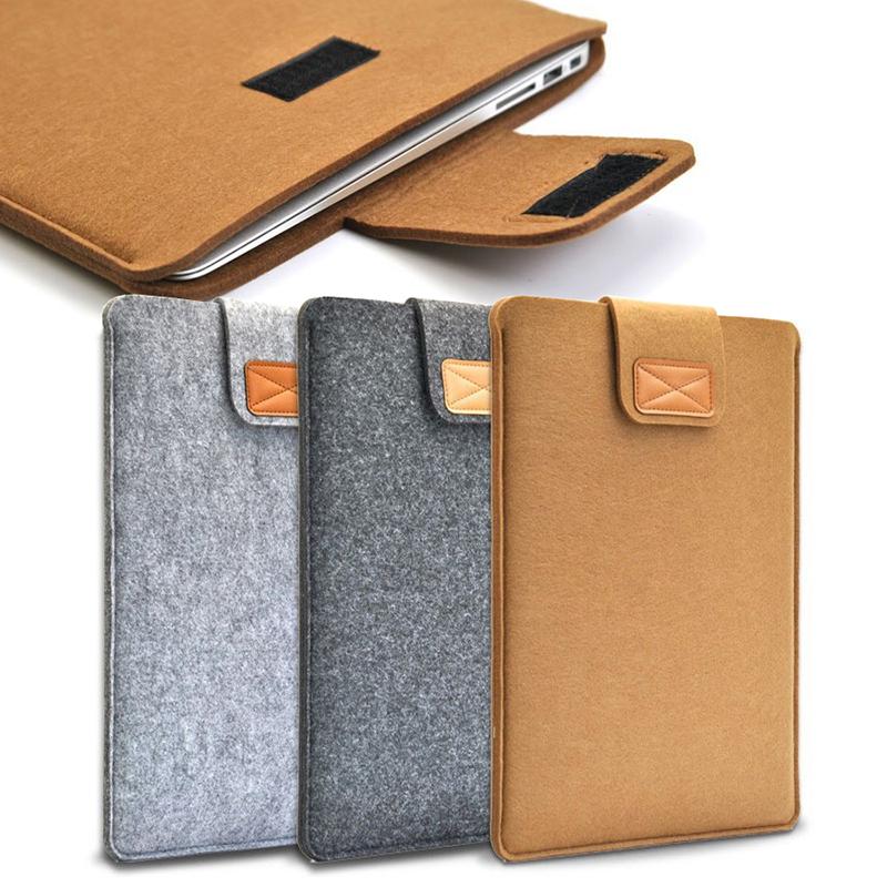 Anti-Scratch Felt Protector Bag Laptops Tablet Protection Case Pouch Light Sleeve For 11 13 15 Inch iPad Pro Macbook Storage Bag